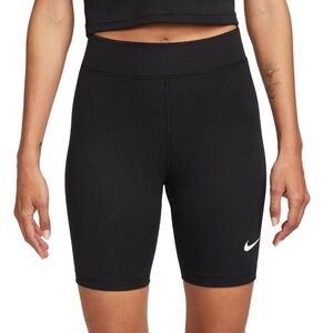 Nike Women's Black Classic Biker Shorts 8" Size L